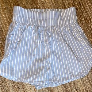 Daily Drills Sky and White Striped boxer Shorts